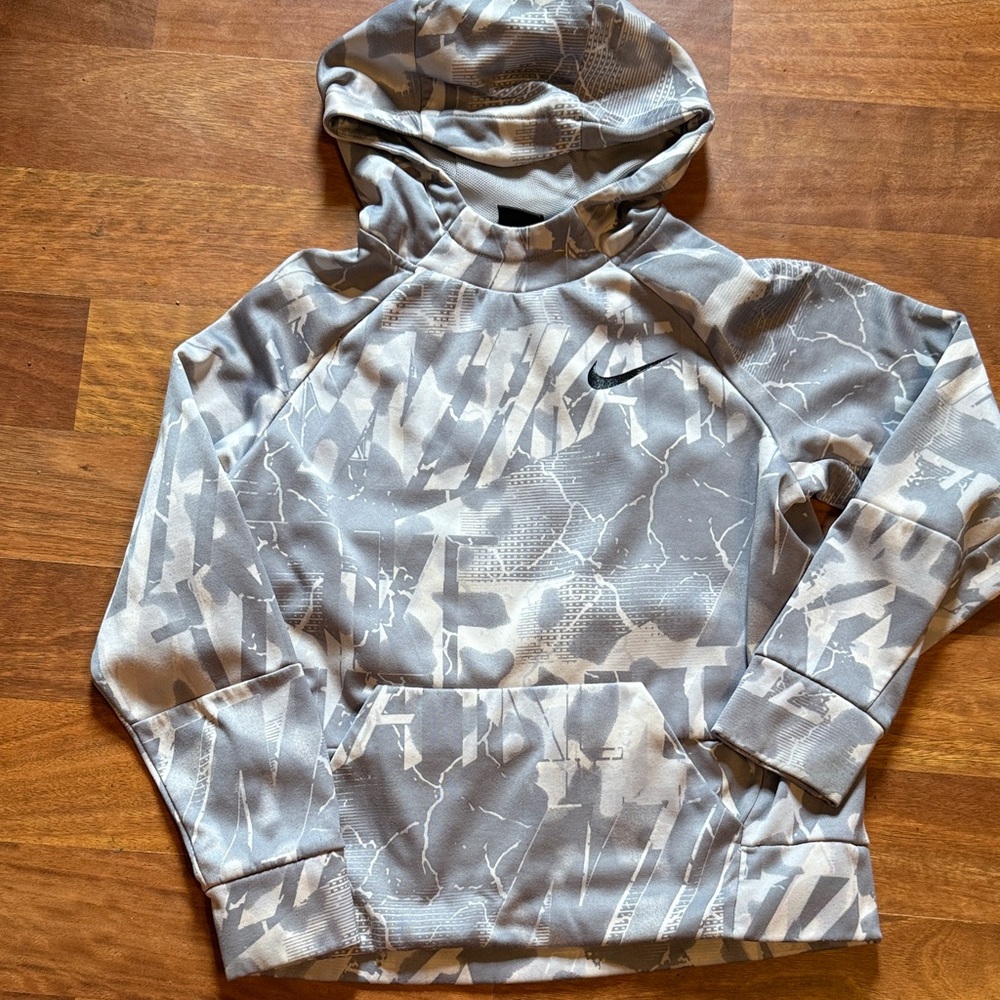 Nike Urban Gray Pattern Hoodie